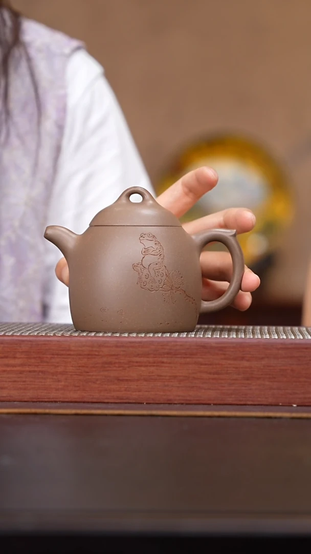 茶壶紫砂040 宜兴紫砂溯源景壶祥专场 高温