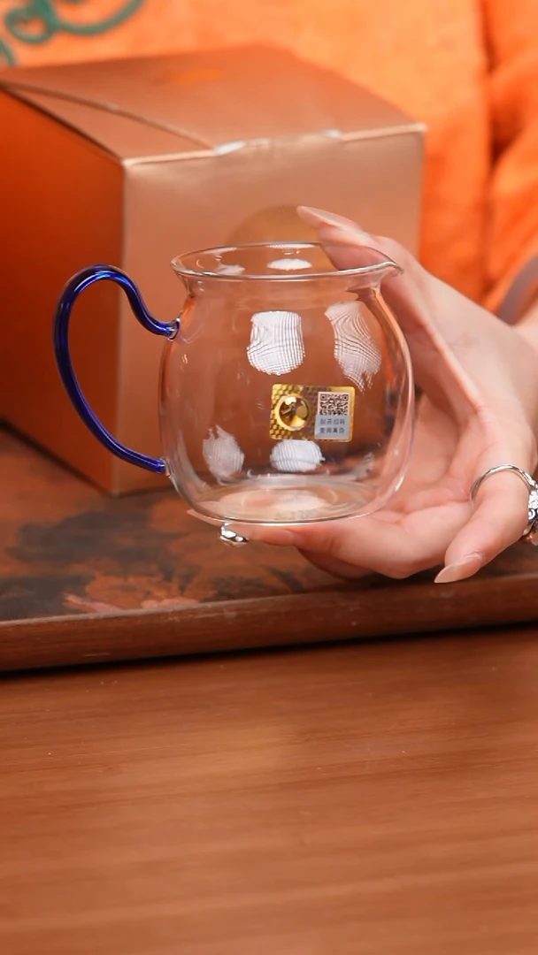 【闪购商品】禾器/晶彩美满茶海/浅蓝色/定制款