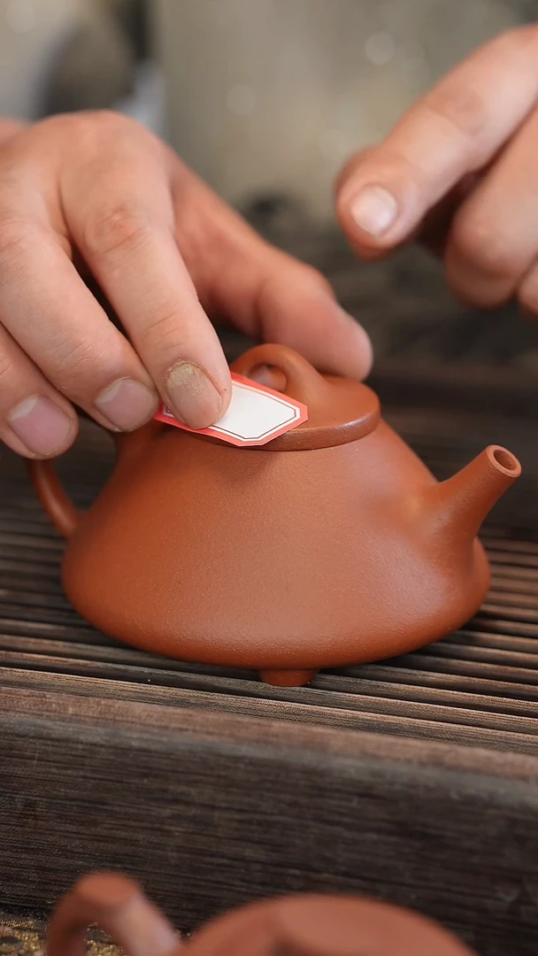 茶壶紫砂原矿手工制作瑕疵