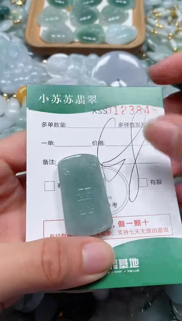 【闪购商品】翡翠颈饰未镶嵌闪购商品0123846