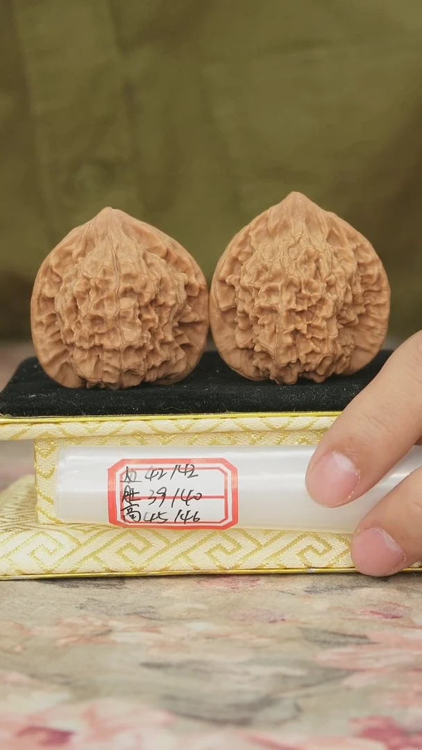 把件文玩核桃官帽