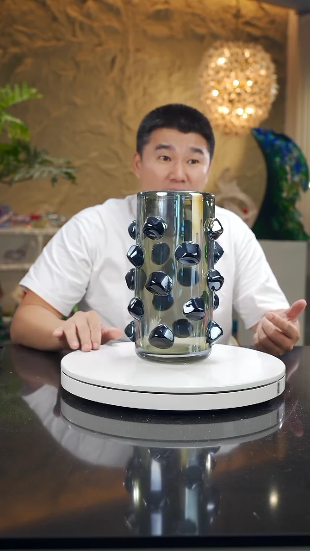 摆件晚**心福利灰色花瓶