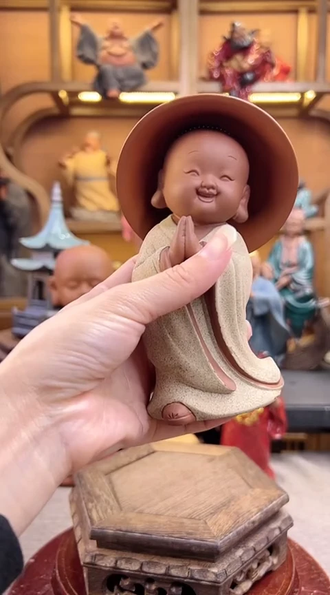 紫砂茶宠器闵茶宠摆件