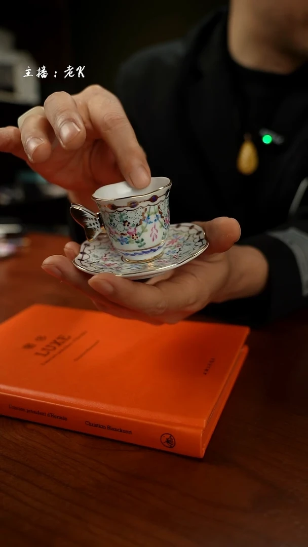高端礼品欧洲展会样品大牌回流中古迷你首饰盒-蝴蝶