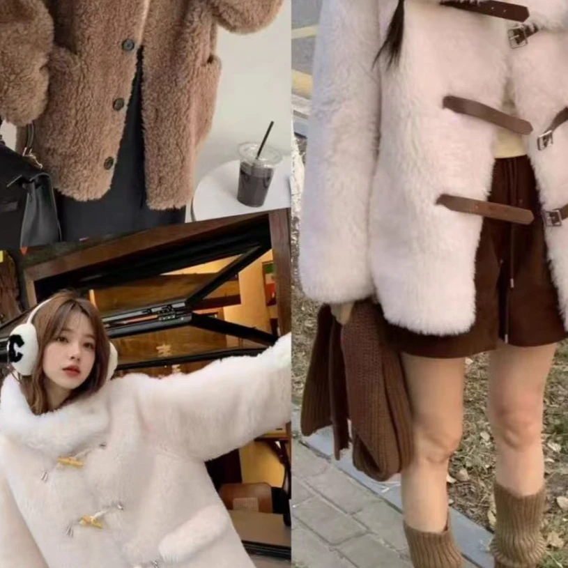 2号孤品捡漏轻奢高端秋冬时尚气质网红减龄女外套百搭毛绒冬季