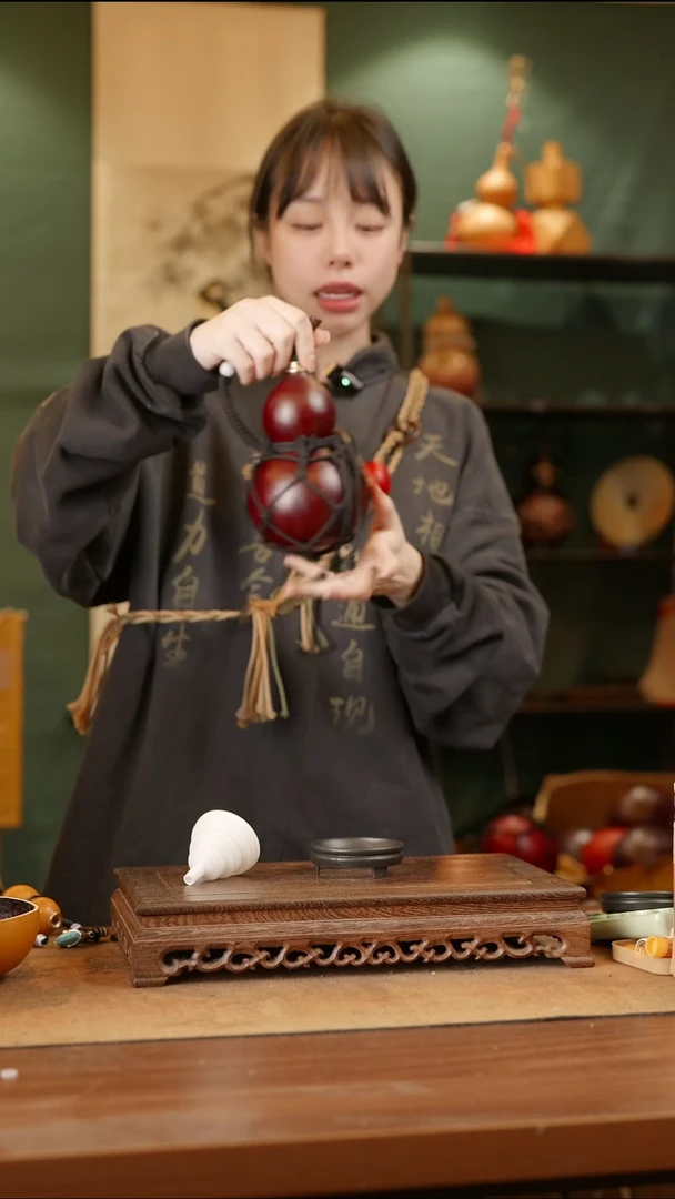 279号精品天然大漆酒葫芦一物一拍~