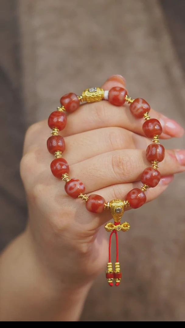 【闪购商品】玛瑙/玉髓手串未镶嵌多样性发一