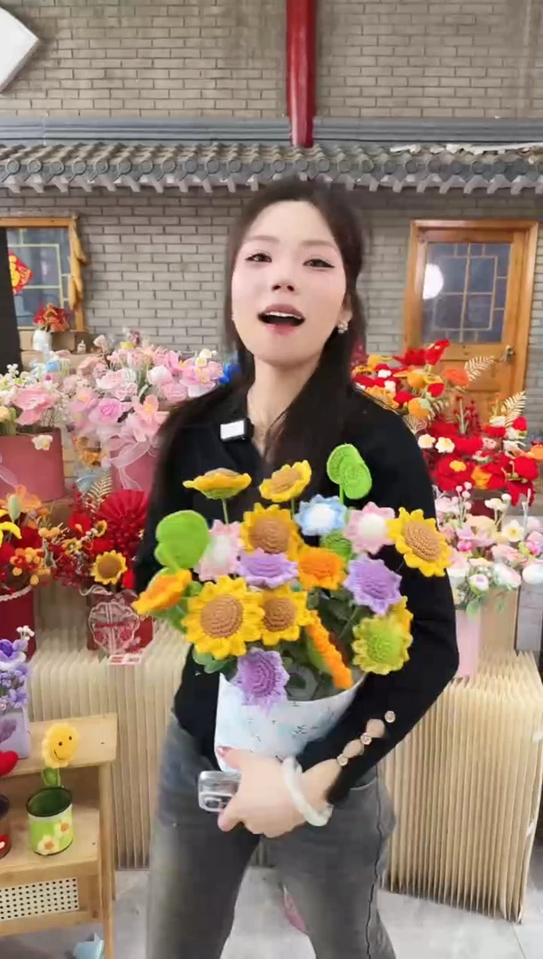 非遗手工定制花束，孤品清仓！！
