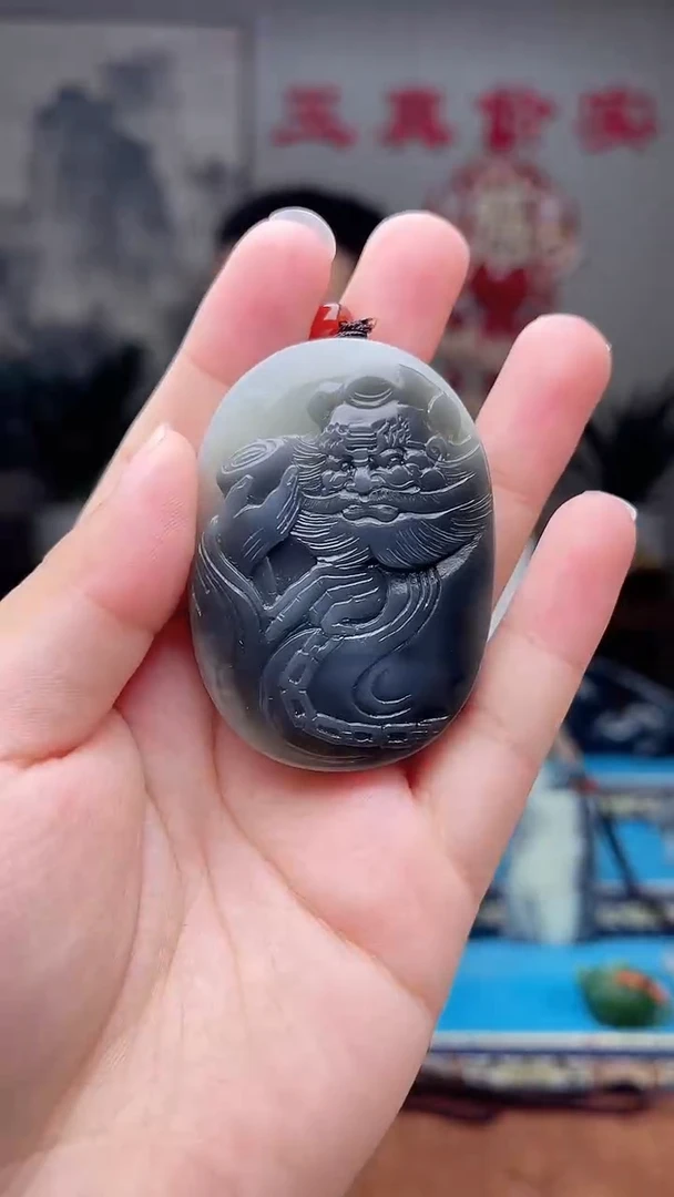 和田玉未镶嵌挂件1