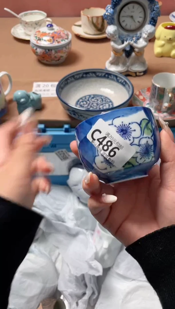 瓷片乖**妖瓷器瓷器C486
