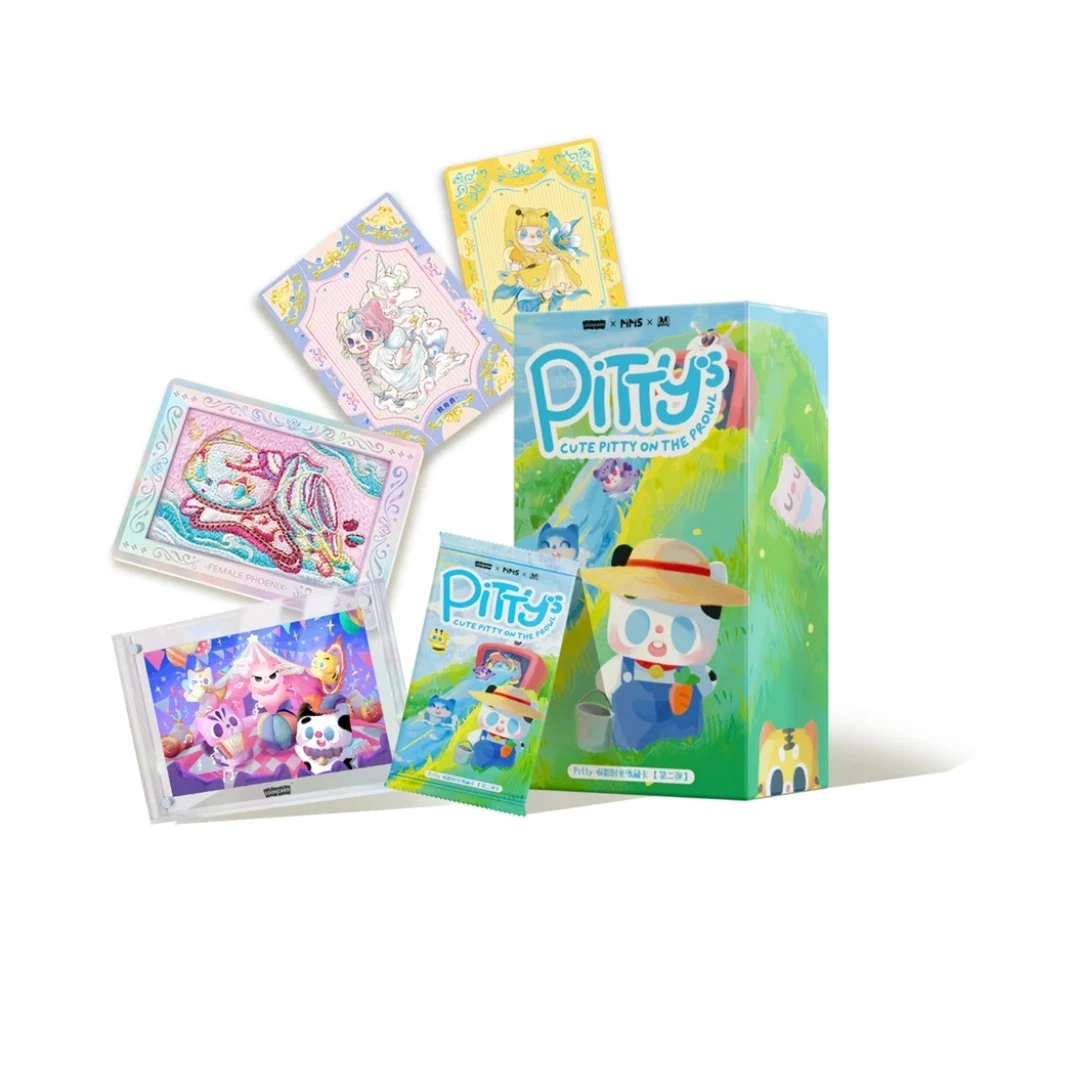 【拆盒】Pitty喵影时光系列收藏卡牌第二弹萌兽出没
