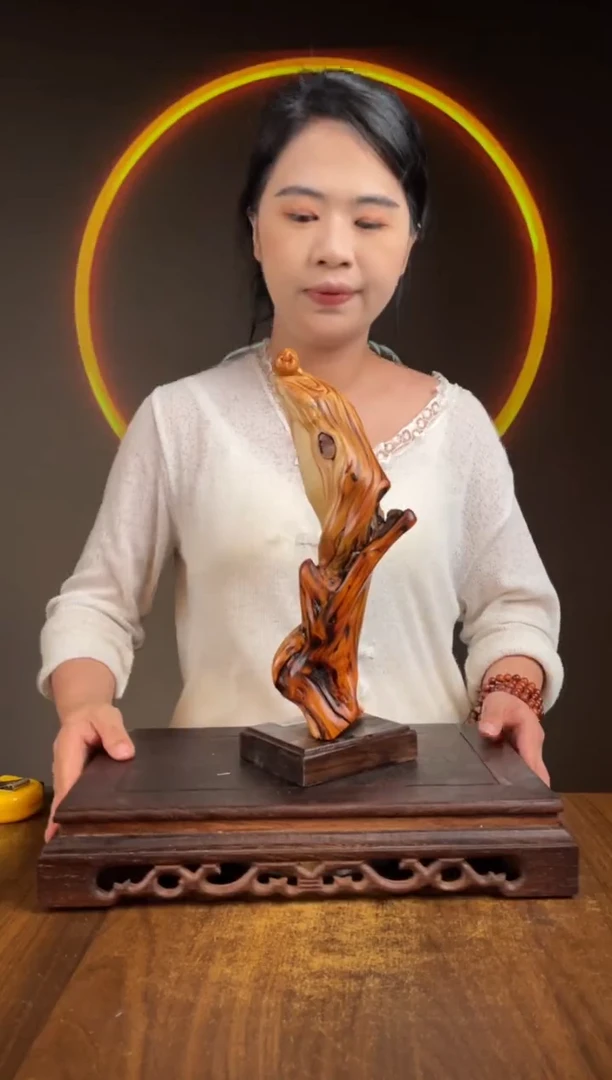 柏木（崖柏）手工摆件,先抢先得! 编号:170