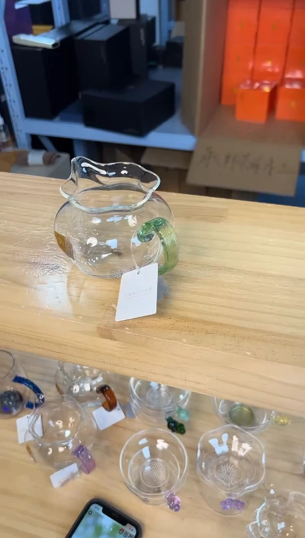 禾器 纳福茶海 绿金