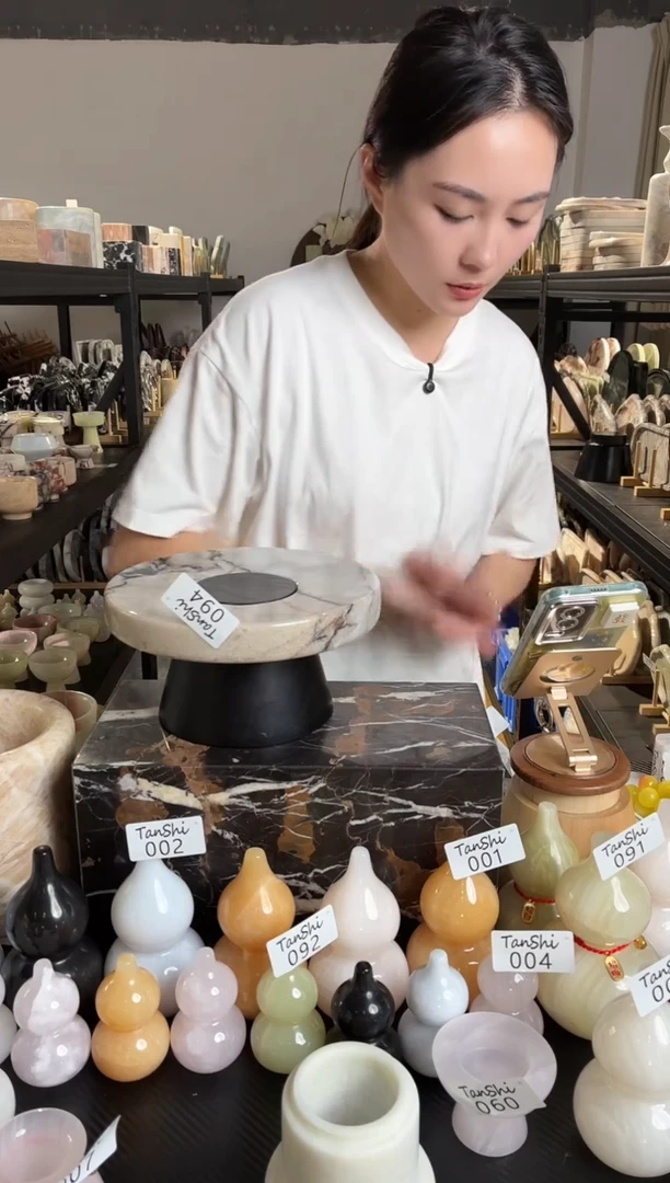 石材094海洋风暴果盘