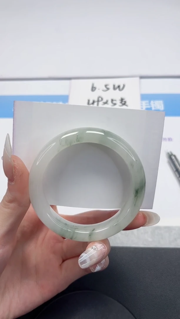 【闪购商品】石英质玉手镯未镶嵌V227-54.5