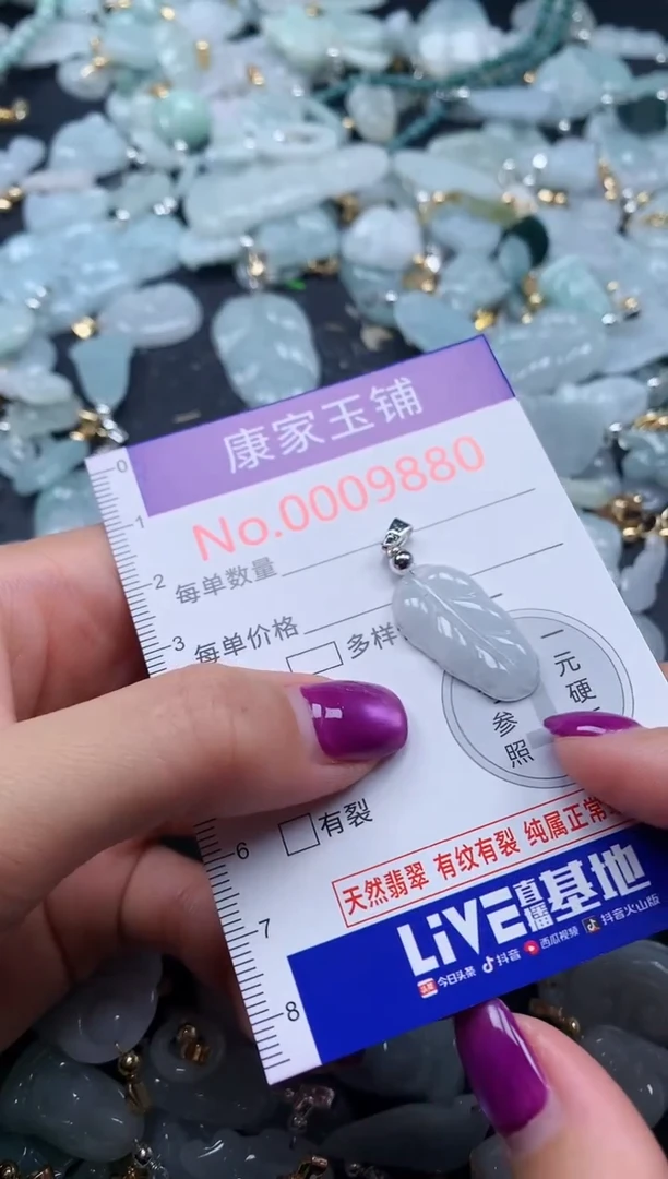 颈饰未镶嵌翡翠9880