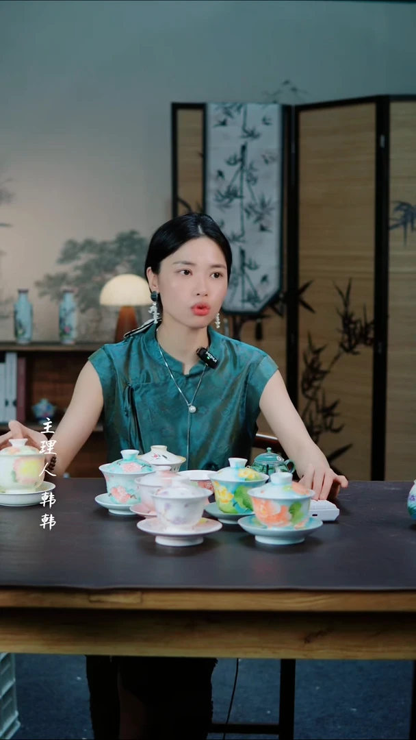 杯景德镇陶瓷杯碗柴烧多人微瑕