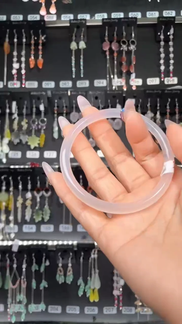 紫晶耳饰银S925镶嵌白**欢 白茶清欢