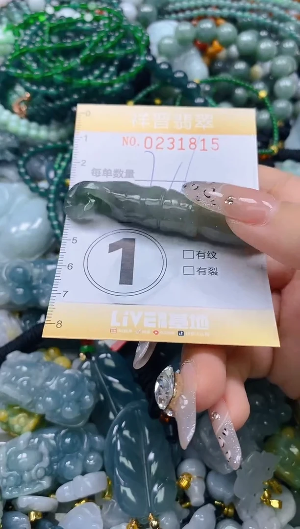 颈饰未镶嵌翡翠闪购0231815