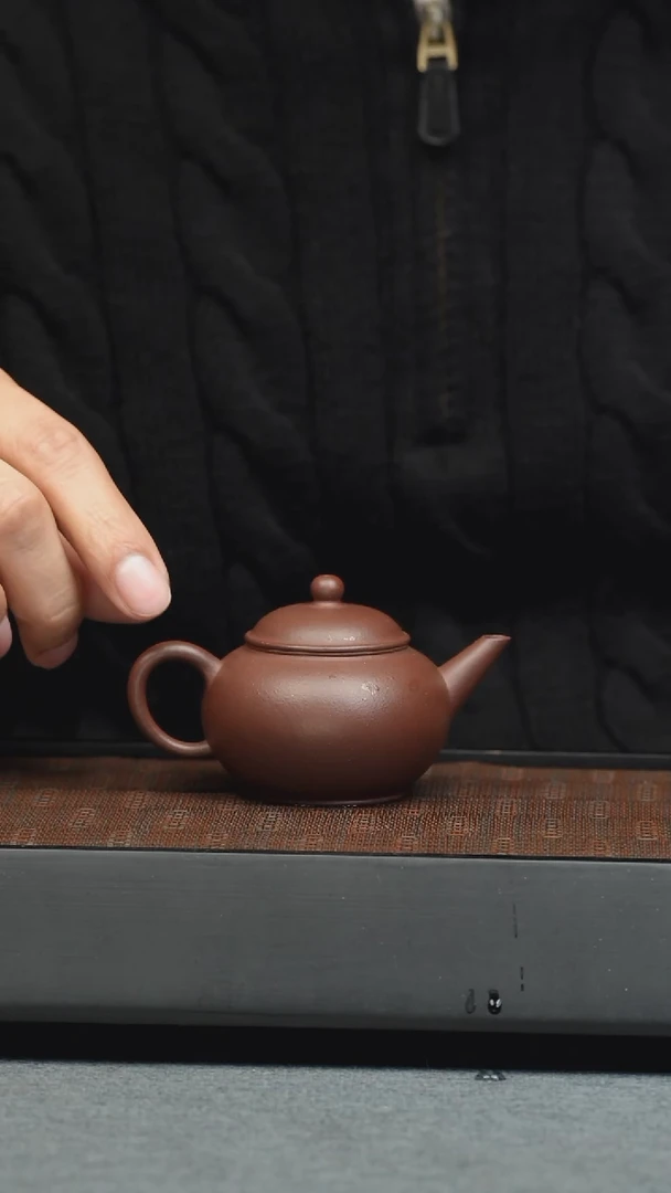 【闪购商品】紫砂茶壶五堂 孟臣水平