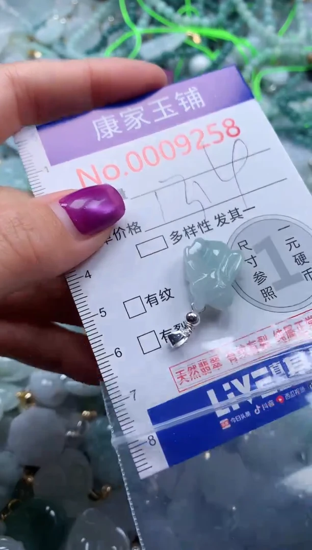 颈饰未镶嵌翡翠9258