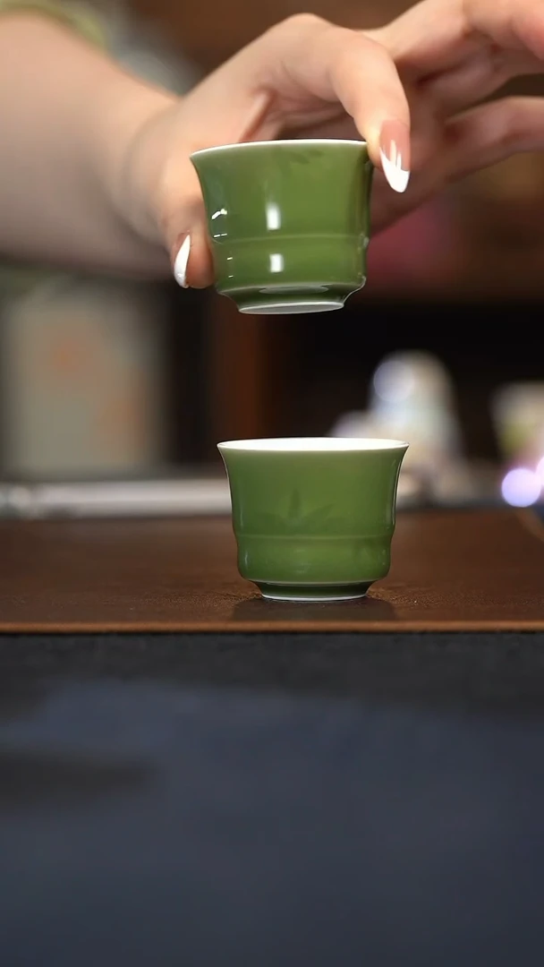 绝***龙素和烟绿竹节主人杯