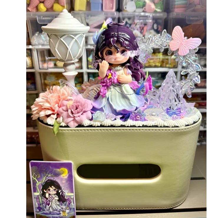 纯手工 DIY 奶油胶纸巾盒