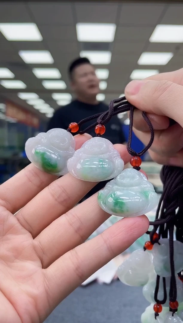 吊坠(不含链)未镶嵌翡翠AAAAAA-多样性发其一DP-FG11