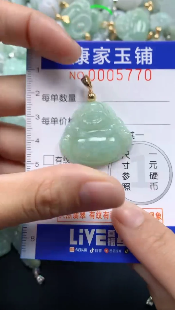 颈饰未镶嵌翡翠5770