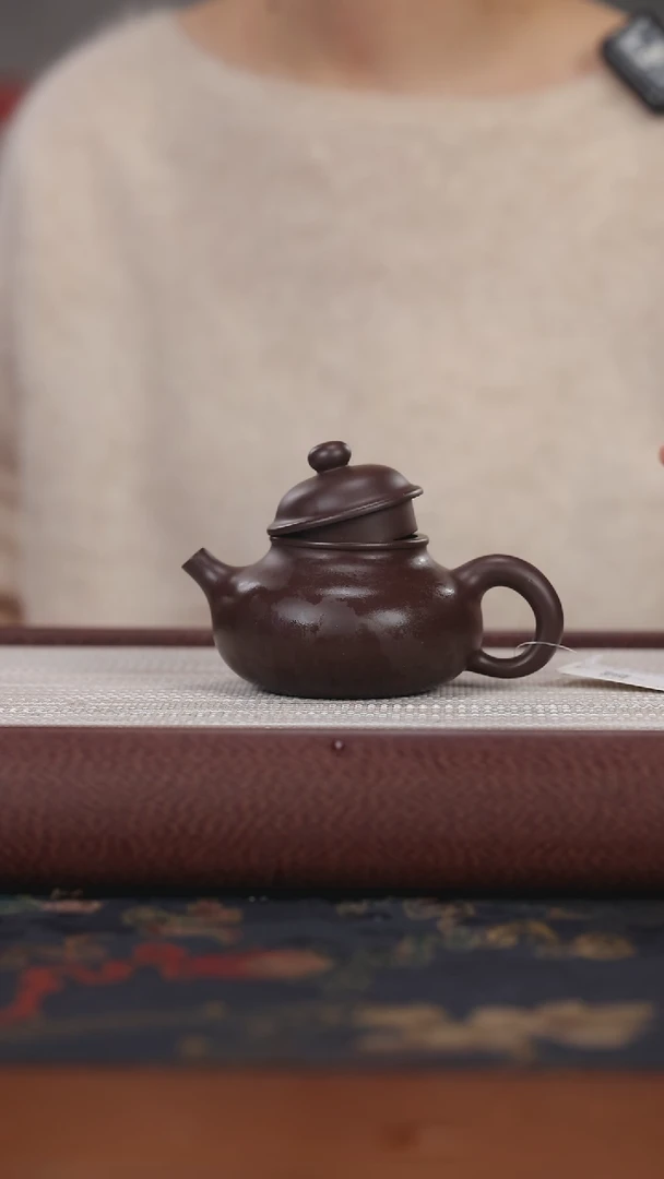 【闪购商品】紫砂茶壶qyt紫泥 容天 200cc