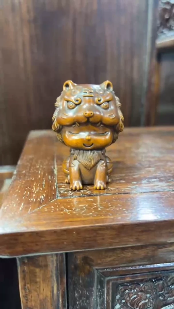 木木  小叶黄杨手把件摆件
