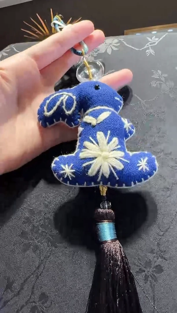 未镶嵌手绳水晶兔子款