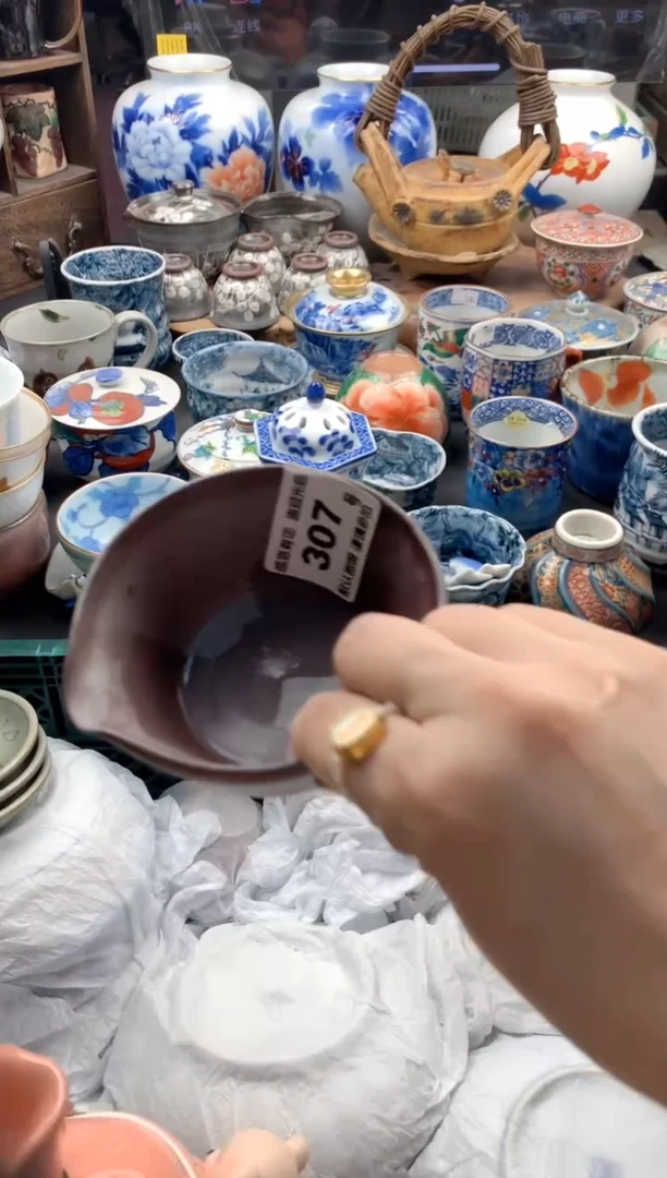 瓷片粉*307号九姑娘工艺品瓷器