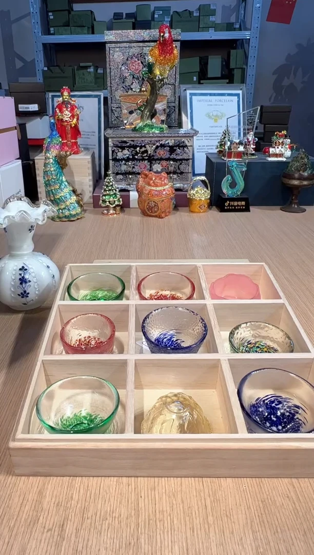 【闪购商品】杯41木盒九色杯