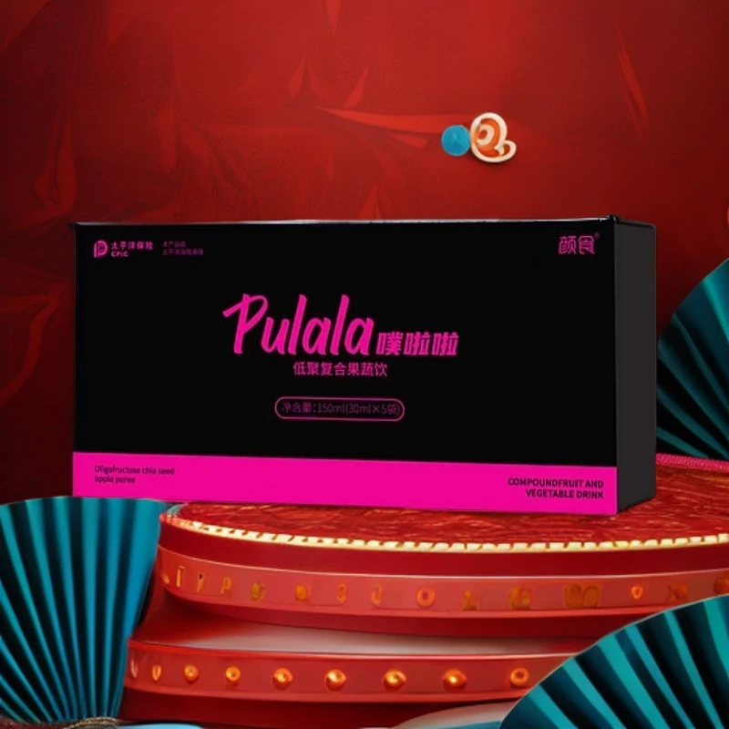 颜食 Pulala 奇亚籽果泥植物饮料（整盒拆封后不退）