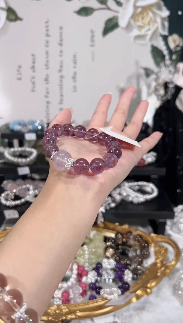 【闪购商品】水晶手链未镶嵌天然水晶默认微瑕 多样性发货发起一