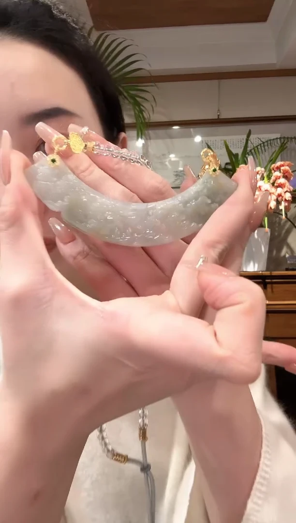 【闪购商品】翡翠颈饰未镶嵌国风
