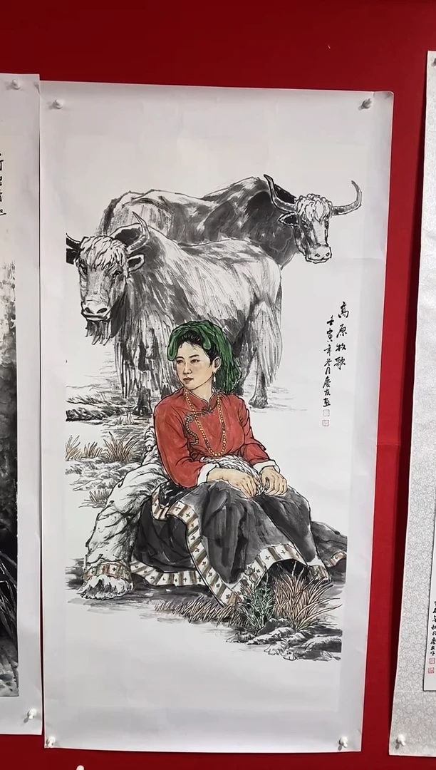 【闪购商品】国画LQY洋李庆友老师