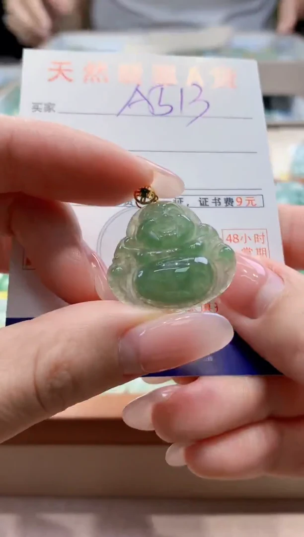 颈饰未镶嵌翡翠天然缅甸a货翡翠