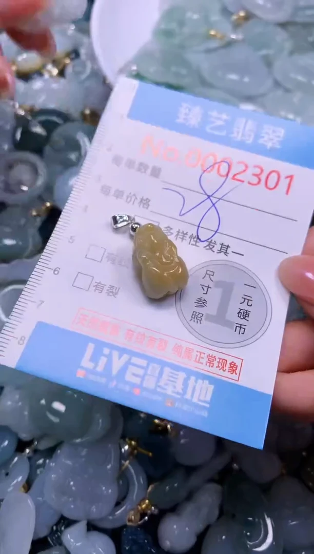 颈饰未镶嵌翡翠2301