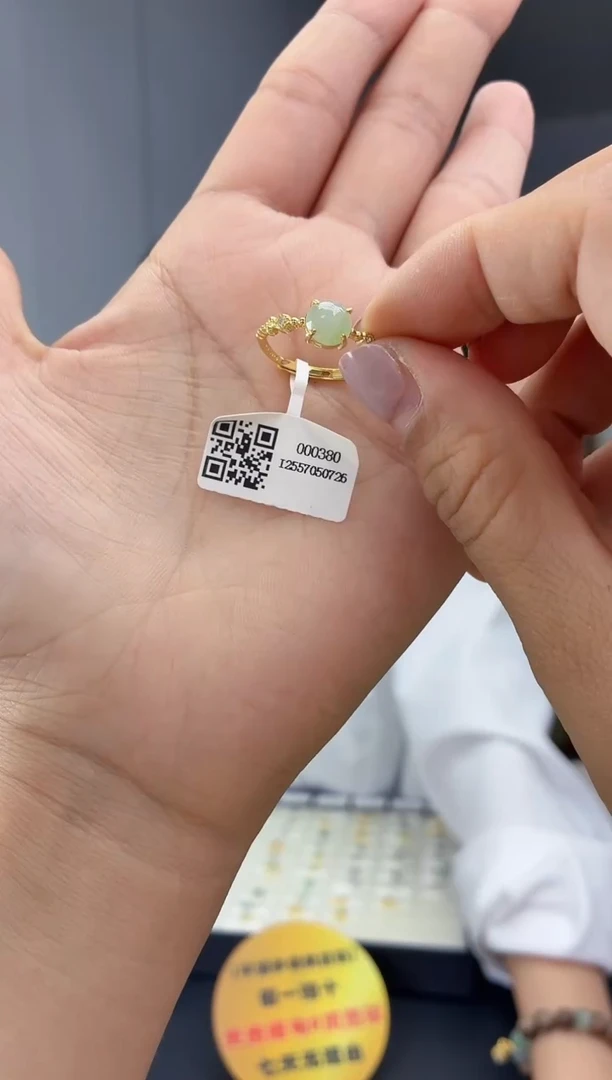 银S925镶嵌戒指翡翠11111111111
