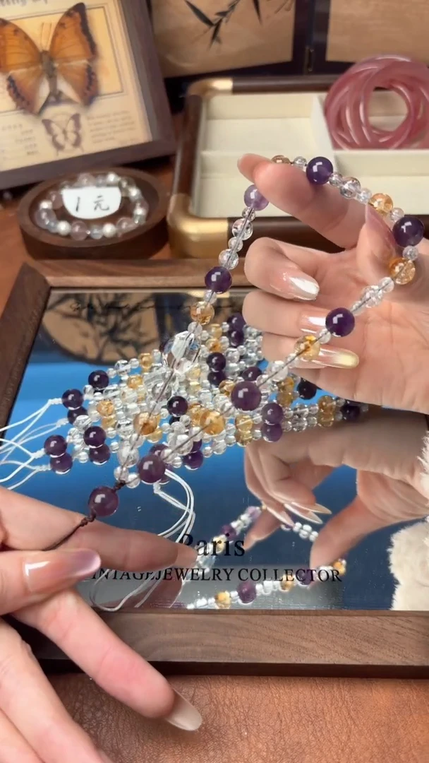 未镶嵌手串水晶1