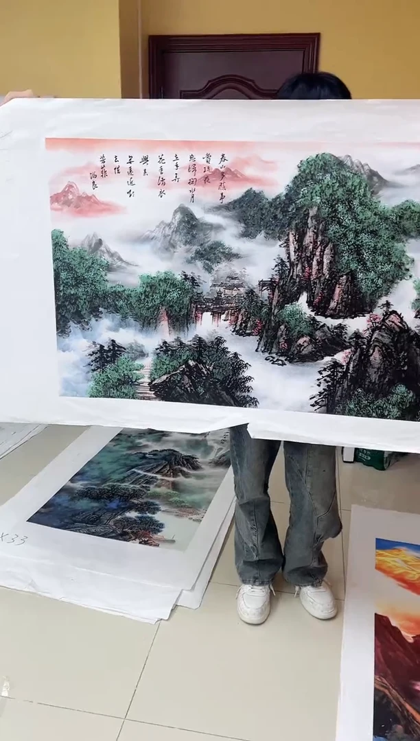 国画九霄甄选国画作品x028