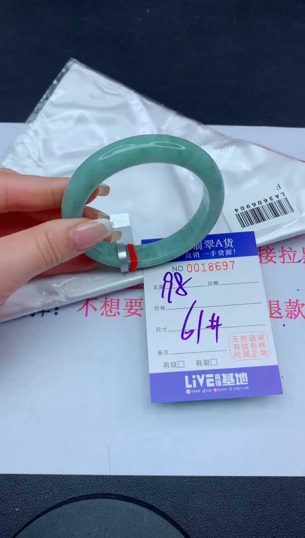 未镶嵌手镯翡翠97翡翠手镯