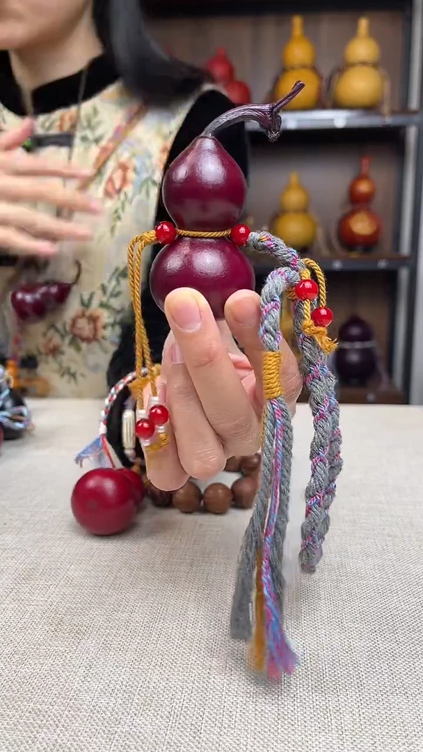 047-------大漆挂件葫芦