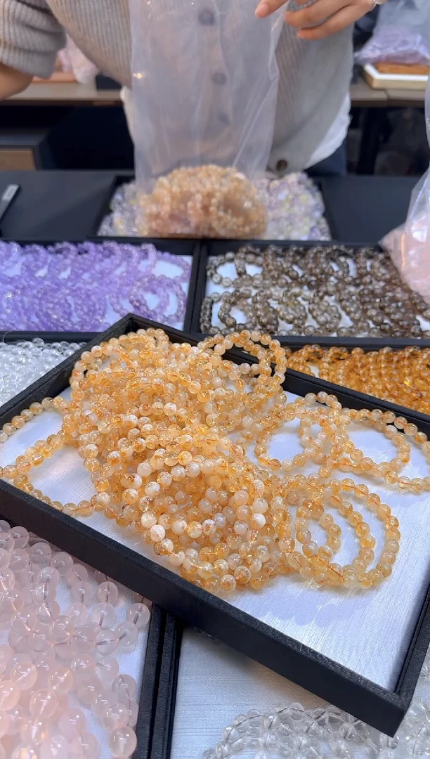 【闪购商品】水晶手串未镶嵌002/多样性发其一/卡8