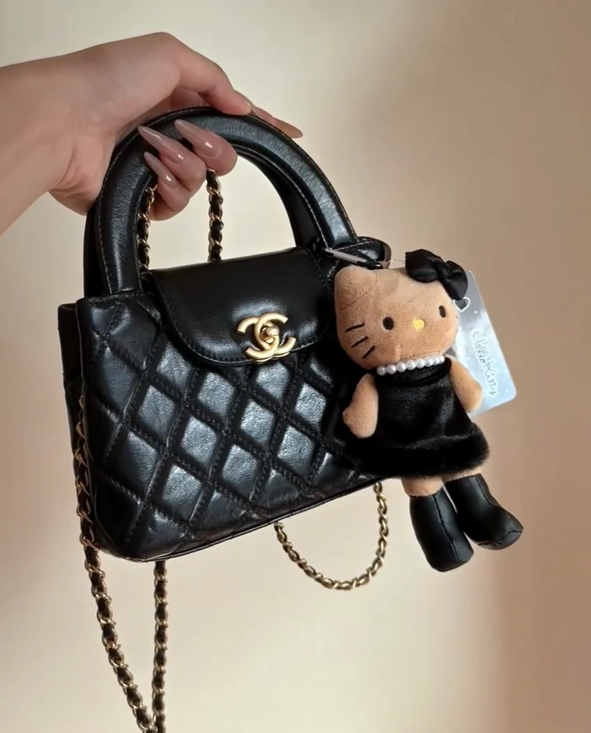 （定制miu系明款）原创miu系包挂ins小众可爱毛绒时尚书包挂件挂件