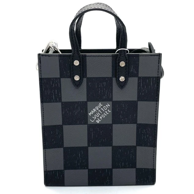 99新 LouisVuitton/路易威登 LV棋盘格琴谱包/A100