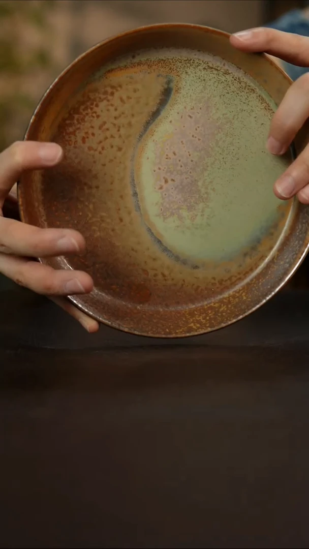 杯景德镇陶瓷杯碗柴烧多人