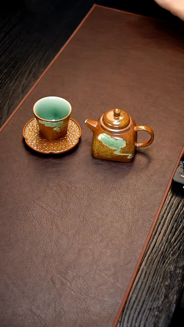 青瓷手工茶器包邮